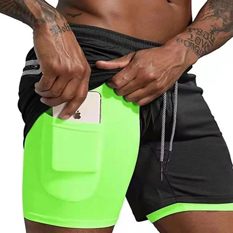 Shorts esportivos masculino