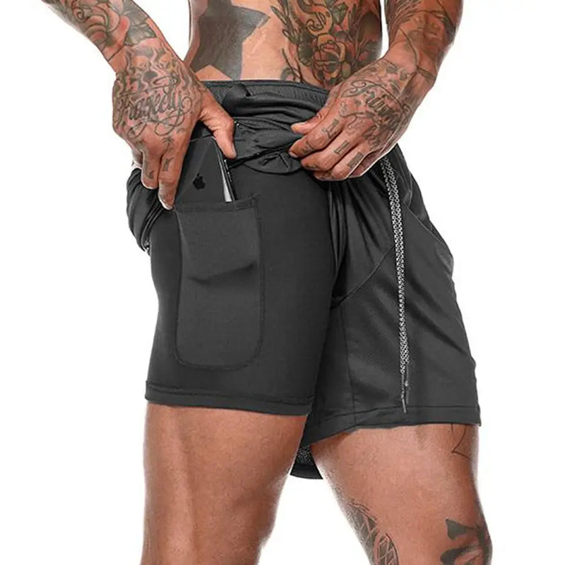 Shorts esportivos masculino